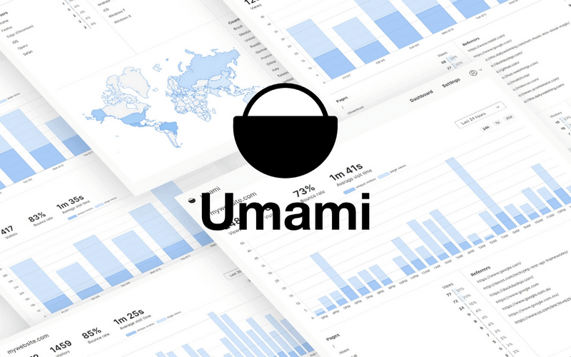 使用Docker自建一个简洁美观的网站统计（分析）Umami